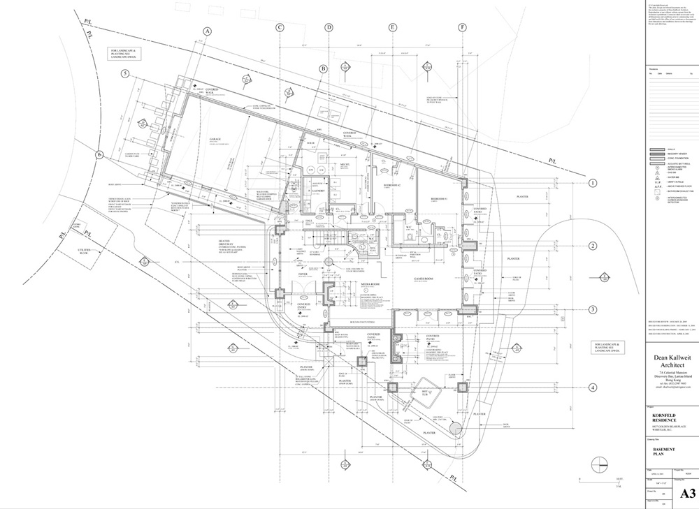 Construction Documents Dean Kallweit Architect